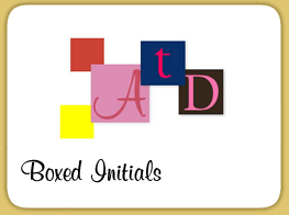 Boxed Initials